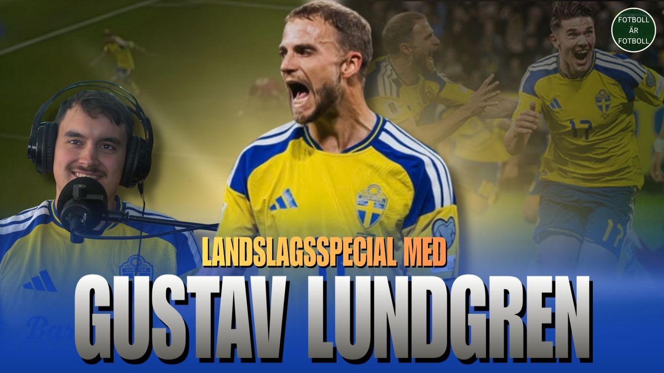 cover art for 187. Landslagsspecial med Gustav Lundgren!