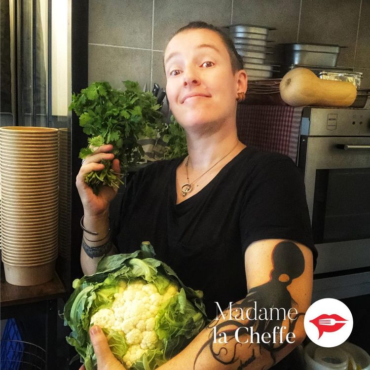 cover art for Julie Berchoux, une jeune flexitarienne et rock'n roll à Paris