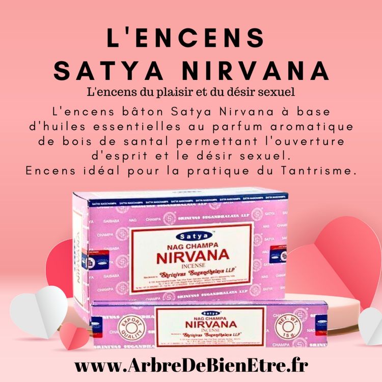 cover art for L'encens de bien-être Satya Nirvana Ouverture d'esprit et libido