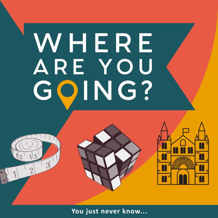 cover art for A rubix cube, a measuring tape and Kings College Cambridge