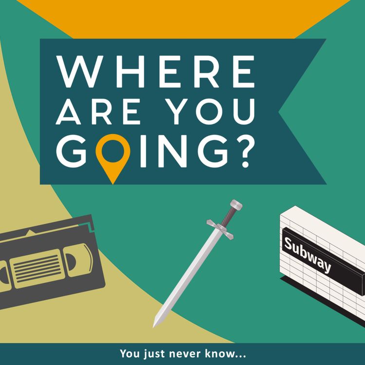 cover art for Brooklyn subway, a VHS and a sword