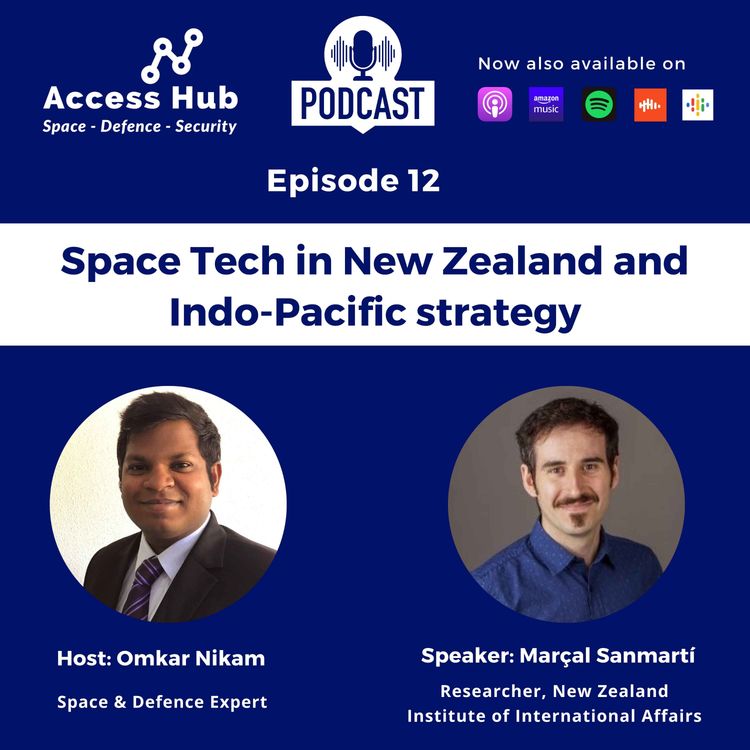 cover art for Ep.12 Space Tech in New Zealand and Indo-Pacific strategy | Marçal Sanmartí