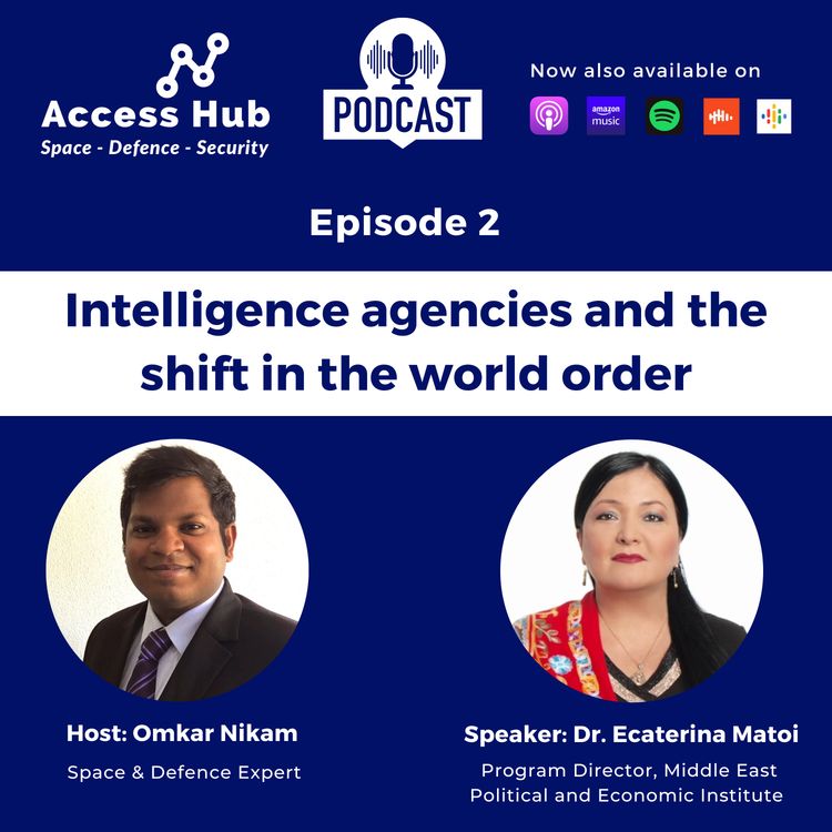 cover art for Ep.2 Intelligence agencies and the shift in the world order | Dr. Ecaterina Matoi