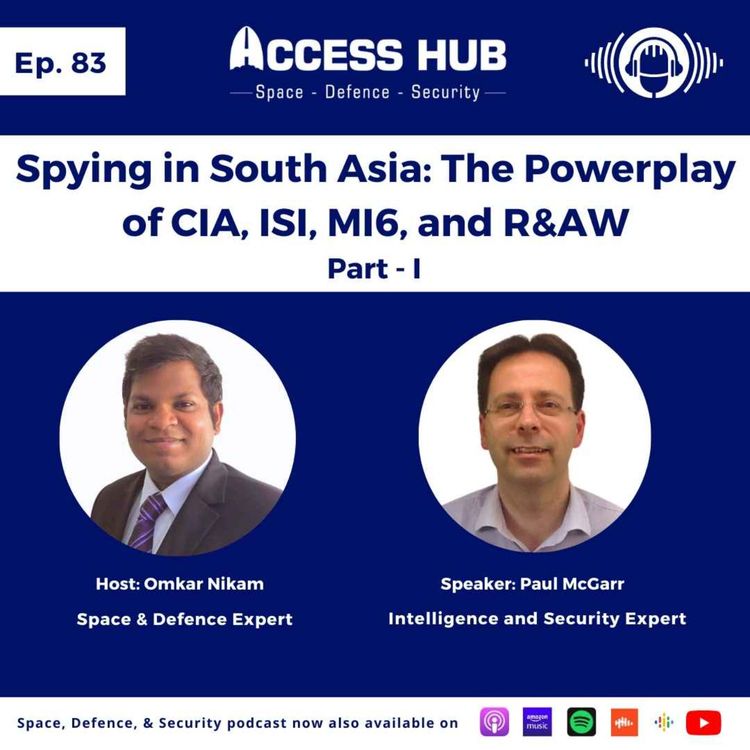 cover art for Ep.83 Spying in South Asia: The Powerplay of CIA, ISI, MI6, and R&AW - Part-I | Dr. Paul McGarr