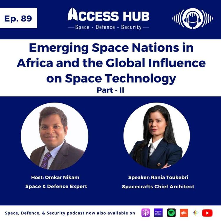 cover art for Ep.89 Emerging Space Nations in Africa and the Global Influence on Space Technology - Part-II | Rania Toukebri
