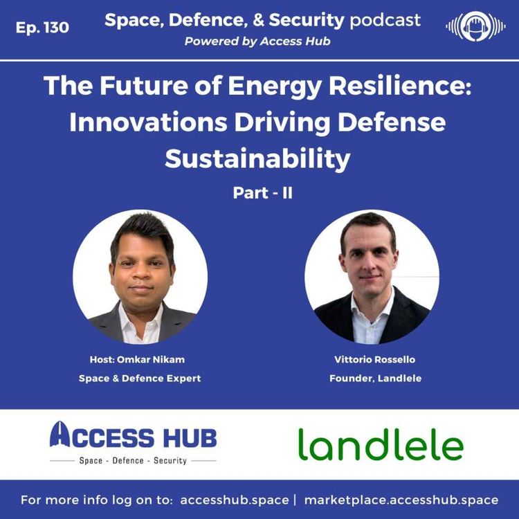 cover art for Ep.130 The Future of Energy Resilience: Innovations Driving Defense Sustainability - Part-II | landlele