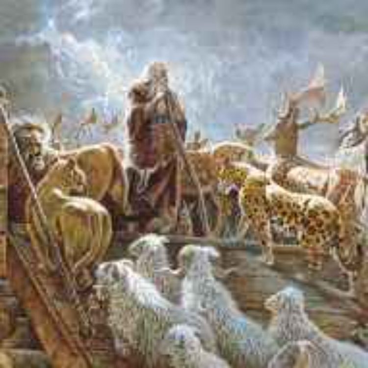 cover art for Vem var Noa och var noaks ark en pyramid?