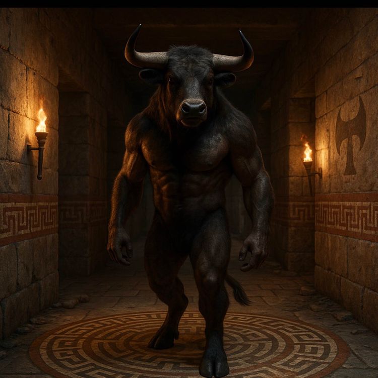 cover art for Minotauros - Myt eller en verklig hybrid