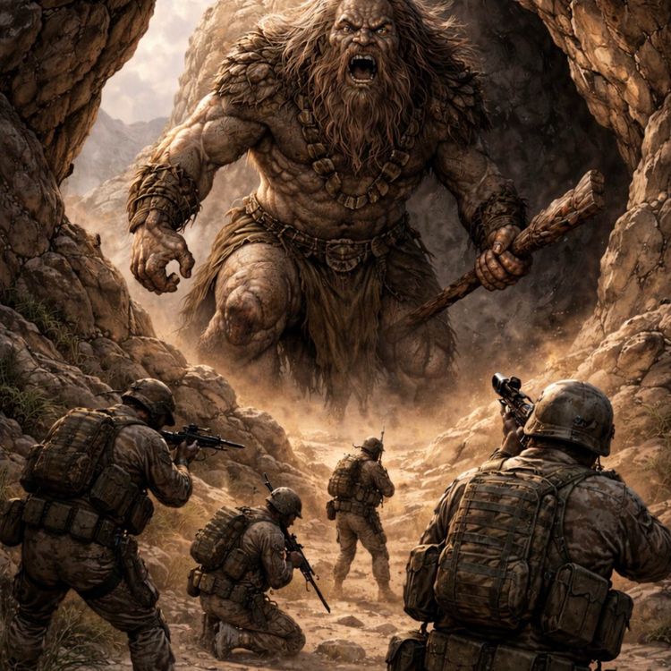 cover art for Kandaharjätten -  Jätten som påstås fångats i Afghanistan 