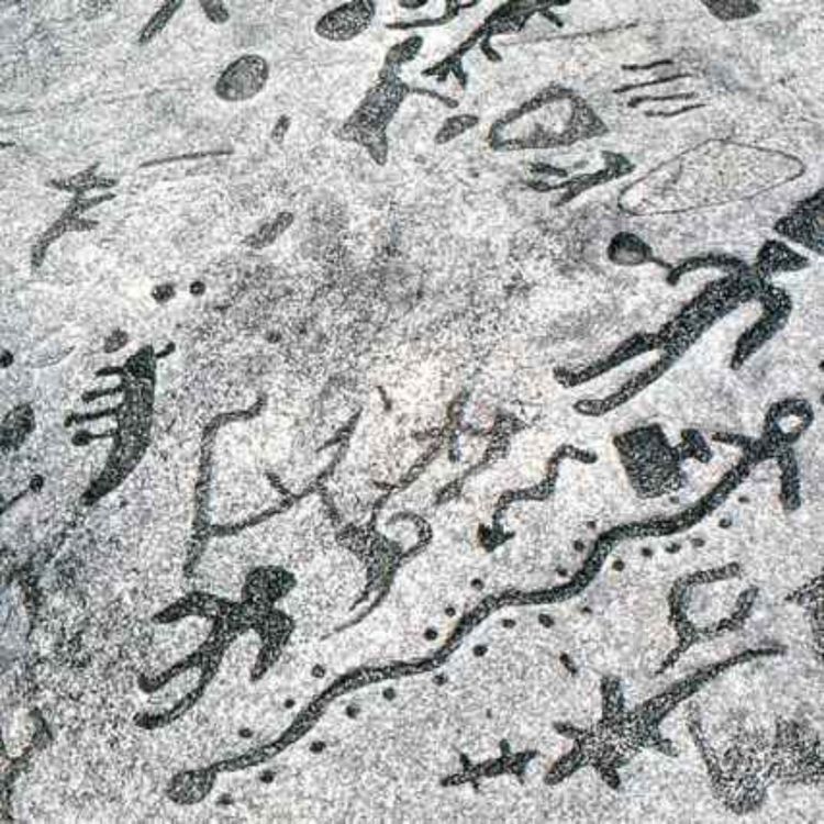 cover art for Peterborough:s  hällristningar - Ursprungsbefolkning, vikingar eller okänd civilisation?