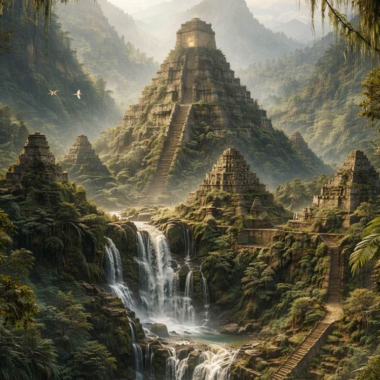 cover art for Ecuador och teorin om en gemensam förlorad civilisation