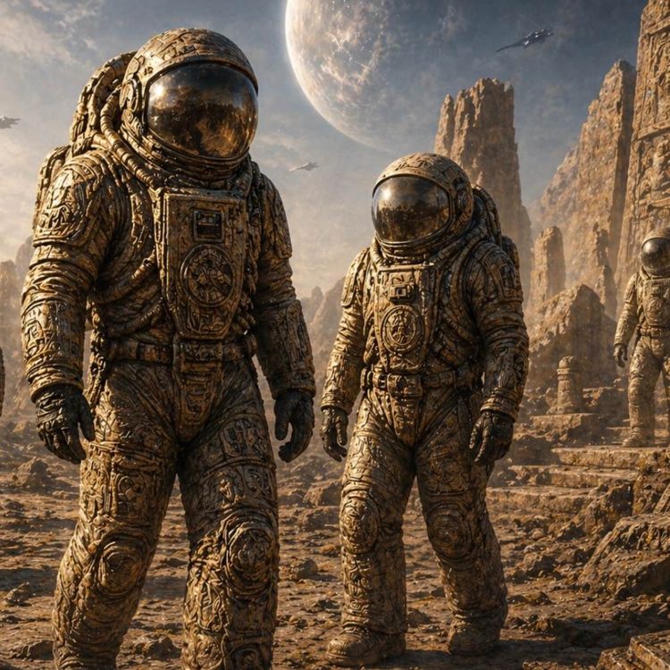 cover art for Ur Arkivet: Forntida astronauter