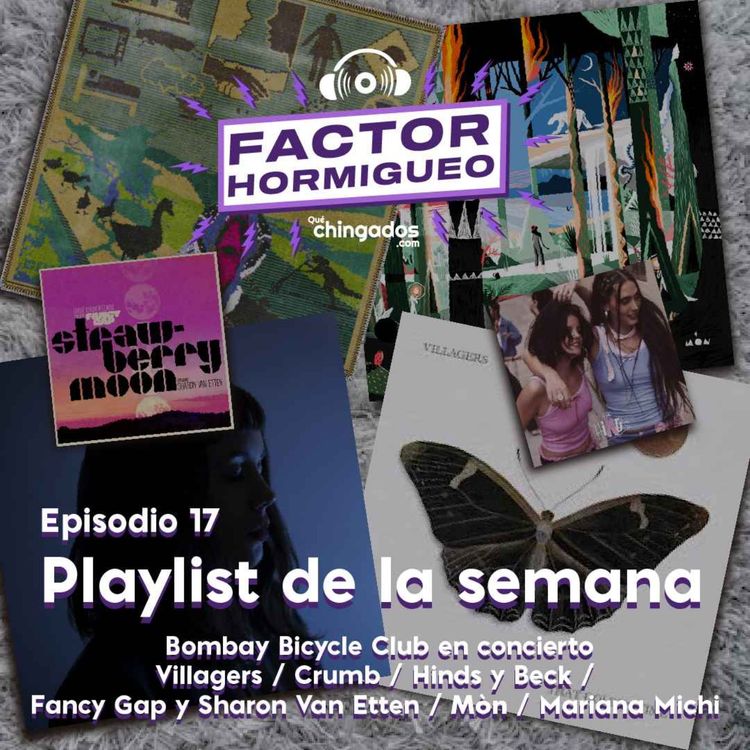 cover art for Ep. 17 Playlist de la semana: Bombay Bicycle Club en concierto / Villagers / Crumb / Hinds y Beck / Fancy Gap y Sharon Van Etten / Mòn / Mariana Michi