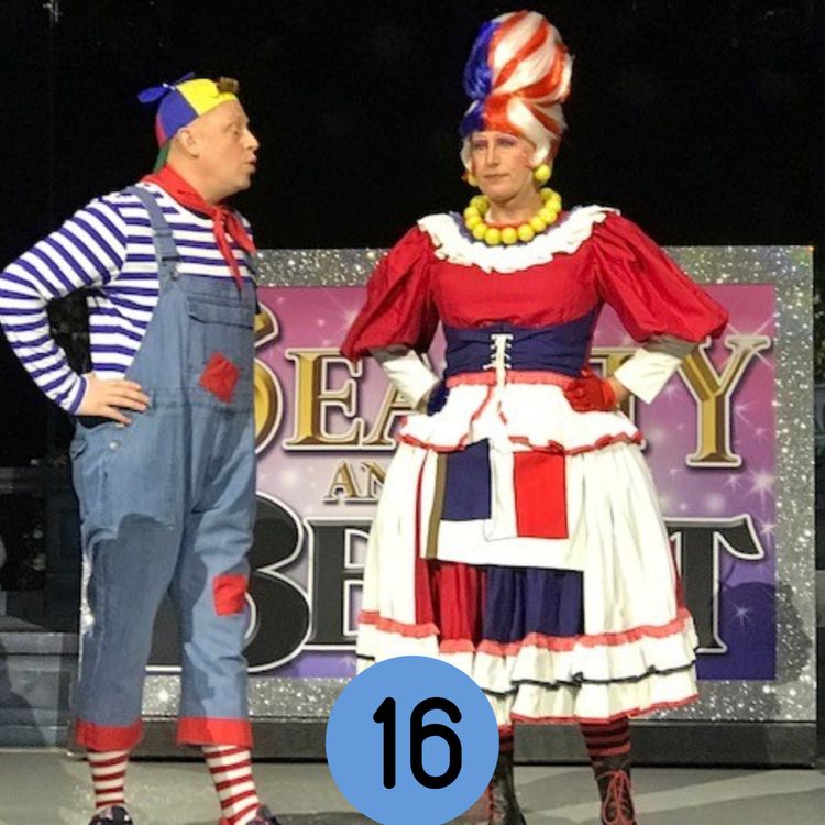 cover art for 16: Panto Special 2 - Behind the scenes at Redhill's 'Big Top'