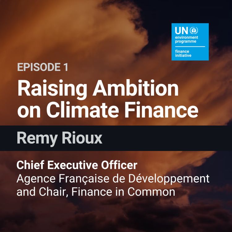 cover art for Raising Ambition on Climate Finance with Rémy Rioux