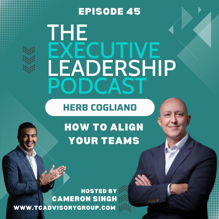 cover art for Episode 45 | Herb Cogliano | How to Align Your Teams and Achieve Spectacular Growth