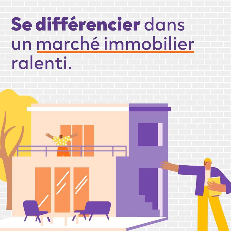cover art for Se différencier dans un marché immobilier ralenti