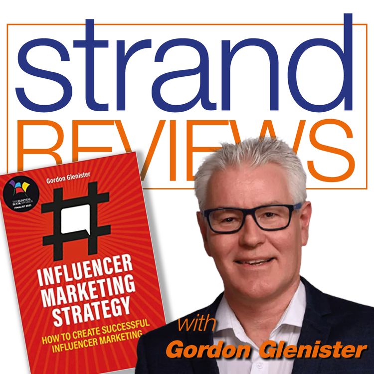cover art for Influencer Marketing Strategy, with the author, Gordon Glenister