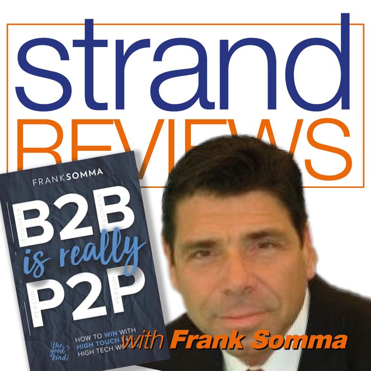 cover art for B2B is really P2P, with the author, Frank Somma
