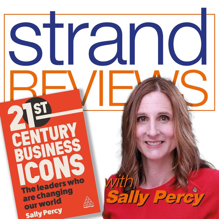 cover art for 21st Century Business Icons, with the author, Sally Percy