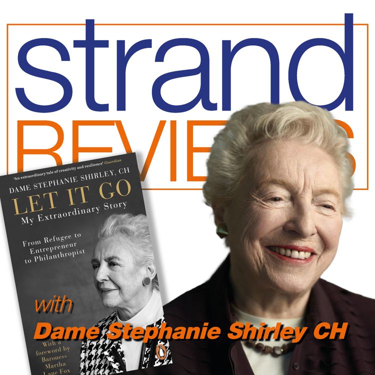 cover art for Let It Go, with the author, Dame Stephanie Shirley, CH