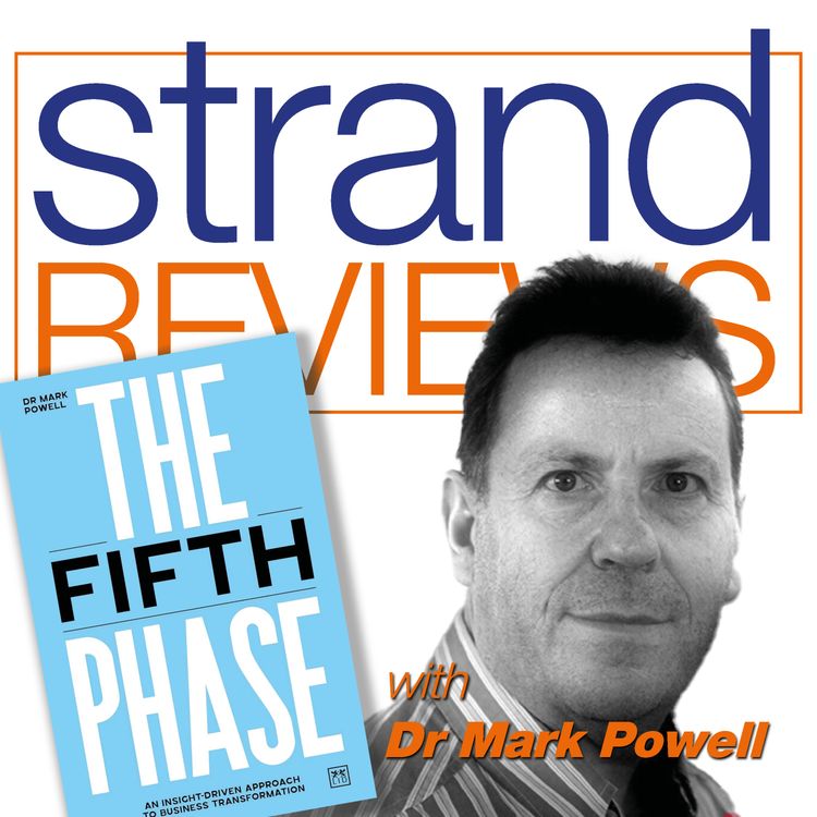 cover art for The Fifth Phase, with the author, Dr Mark Powell