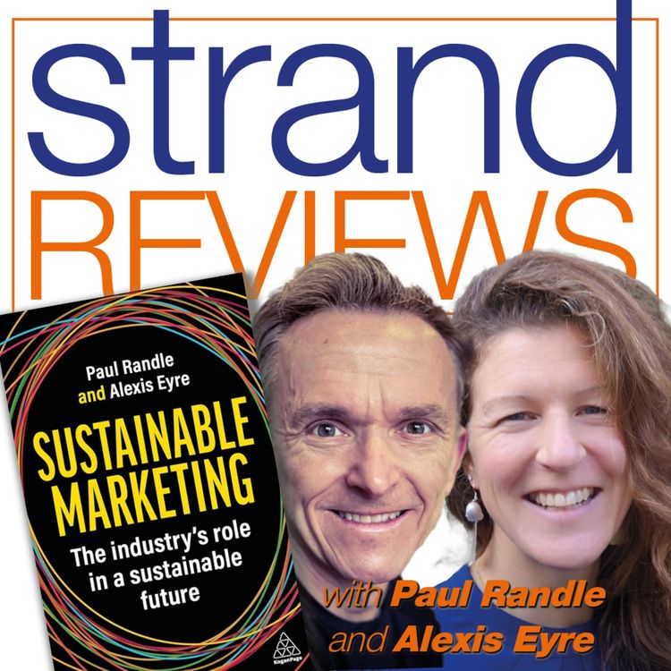 cover art for Sustainable Marketing, with the authors Paul Randle and Alexis Eyre