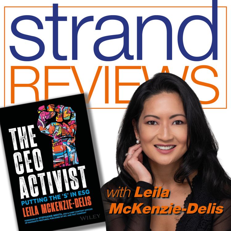 cover art for The CEO Activist, with the author, Lelila McKenzie-Delis