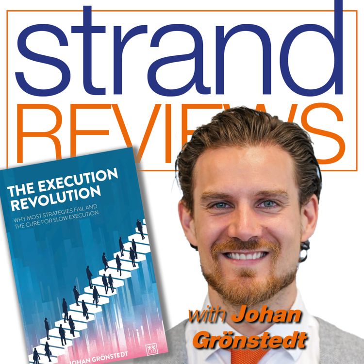 cover art for The Execution Revolution, with the author, Johan Grönstedt