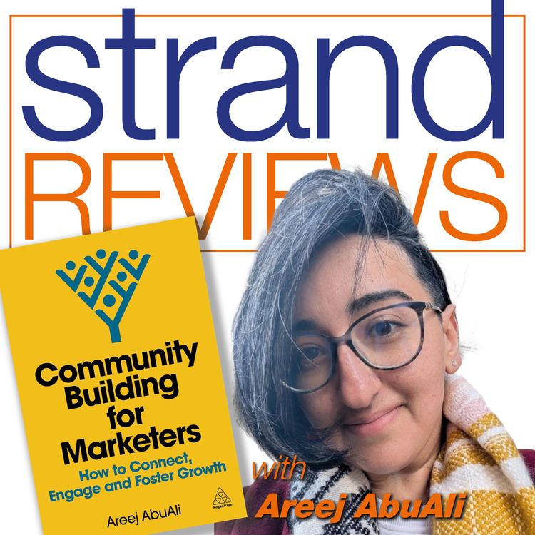 cover art for Community Building for Marketers, with the author, Areej AbuAli