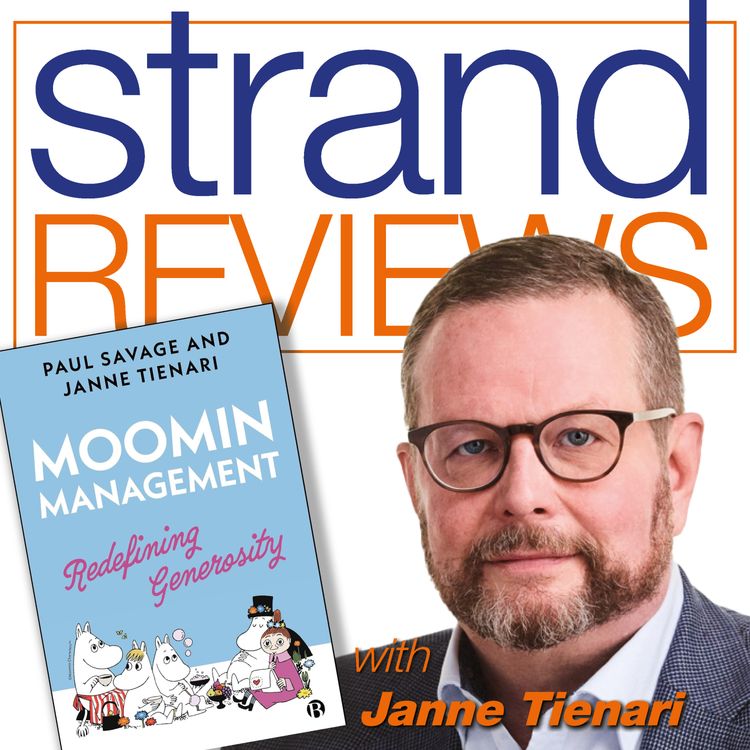 cover art for Moomin Management – Redefining Generosity, with the author, Janne Tienari
