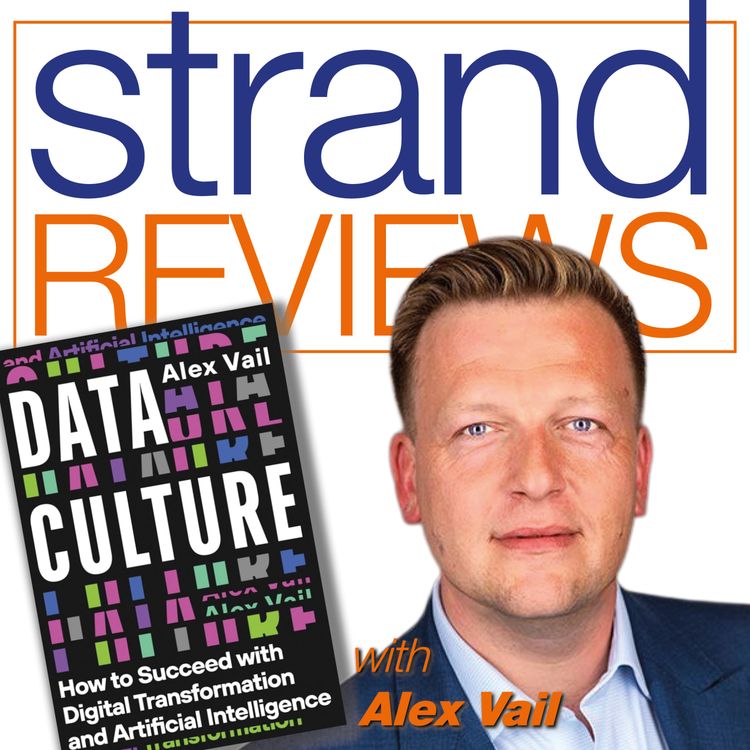 cover art for Data Culture, with the author, Alex Vail