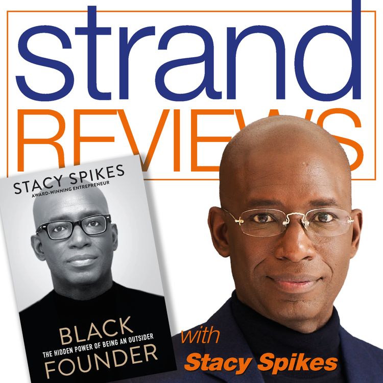 cover art for Black Founder, with the author, Stacy Spikes