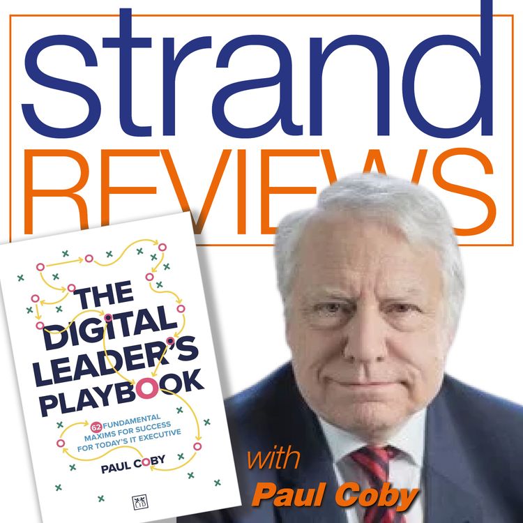 cover art for The Digital Leaders's Playbook, with the author, Paul Coby