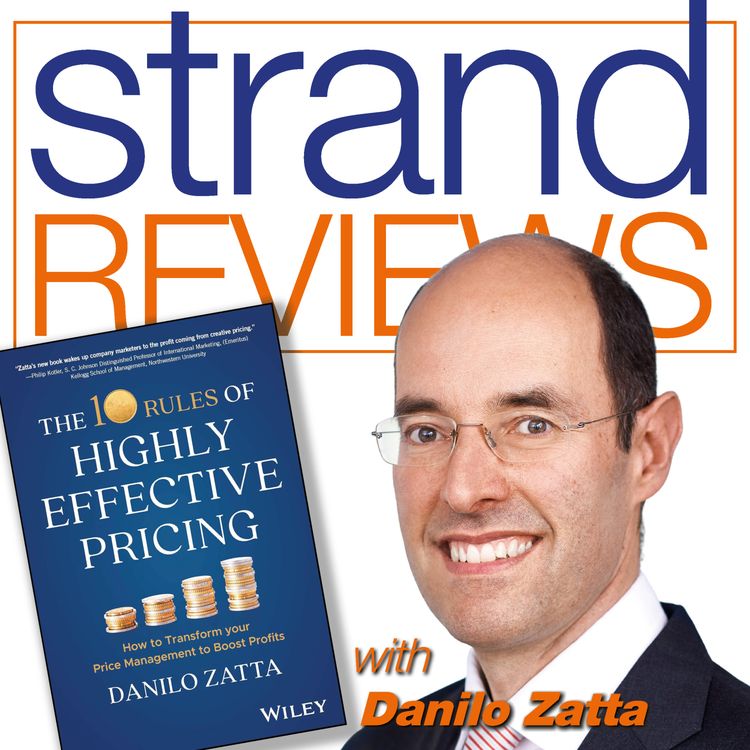 cover art for The Ten Rules of Highly Effective Pricing, with the author, Danilo Zatta