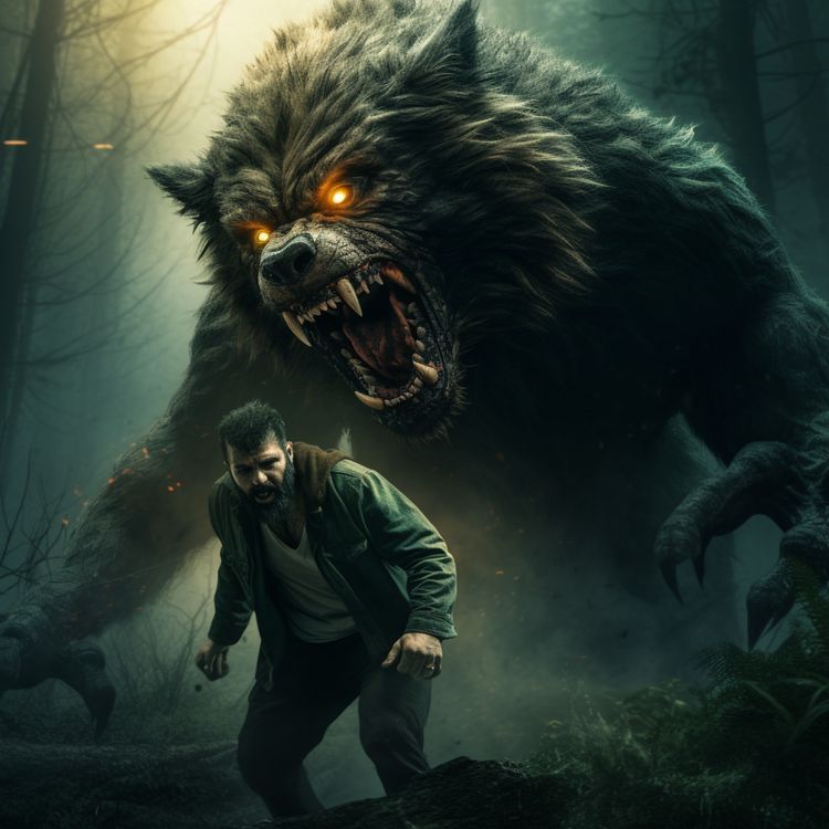cover art for 19 TRUE SCARY CREATURE SIGHTING HORROR STORIES (DOGMAN,BIGFOOT,SKINWALKER)