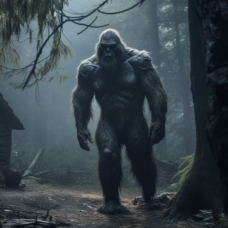 cover art for 18 TRUE SCARY DEEP WOODS & CRYPTID HORROR STORIES (DOGMAN,BIGFOOT,SKINWALKER)