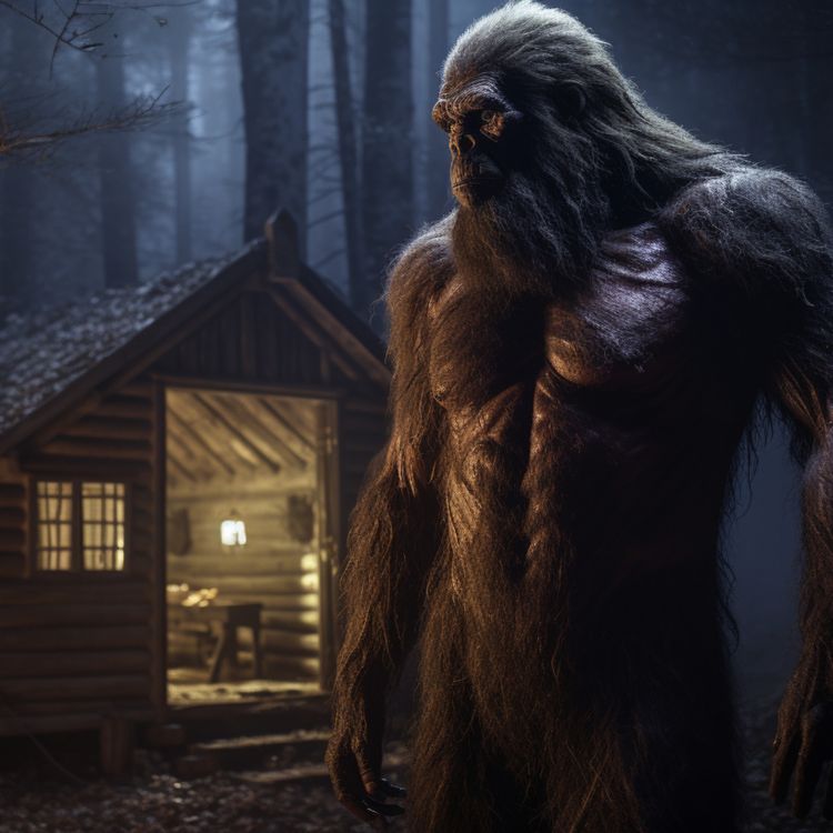 cover art for 5 TRUE SCARY CRYPTID & CREATURE ENCOUNTER HORROR STORIES (DOGMAN,BIGFOOT,SKINWALKER)