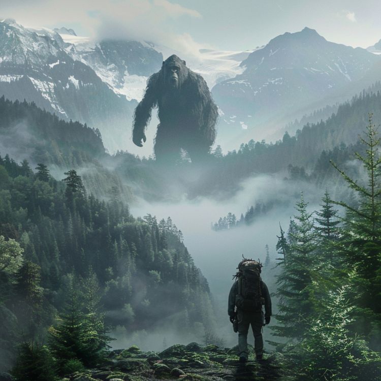 cover art for 5 TRUE SCARY DEEP WOODS & CRYPTID HORROR STORIES (DOGMAN,BIGFOOT,SKINWALKER)