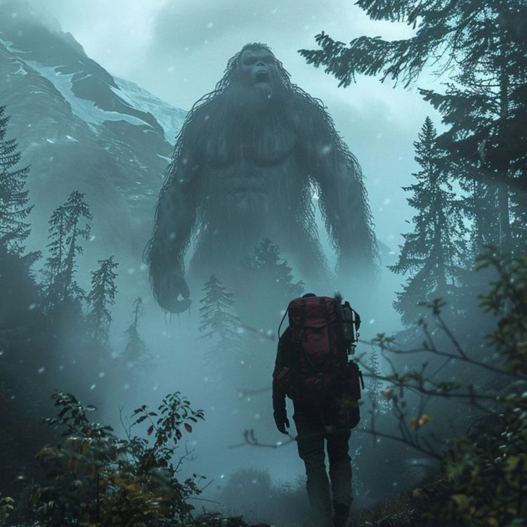 cover art for 17 TRUE SCARY CREATURE ENCOUNTERS HORROR STORIES (SASQUATCH,DOGMAN,BIGFOOT,SKINWALKER, WENDIGO)