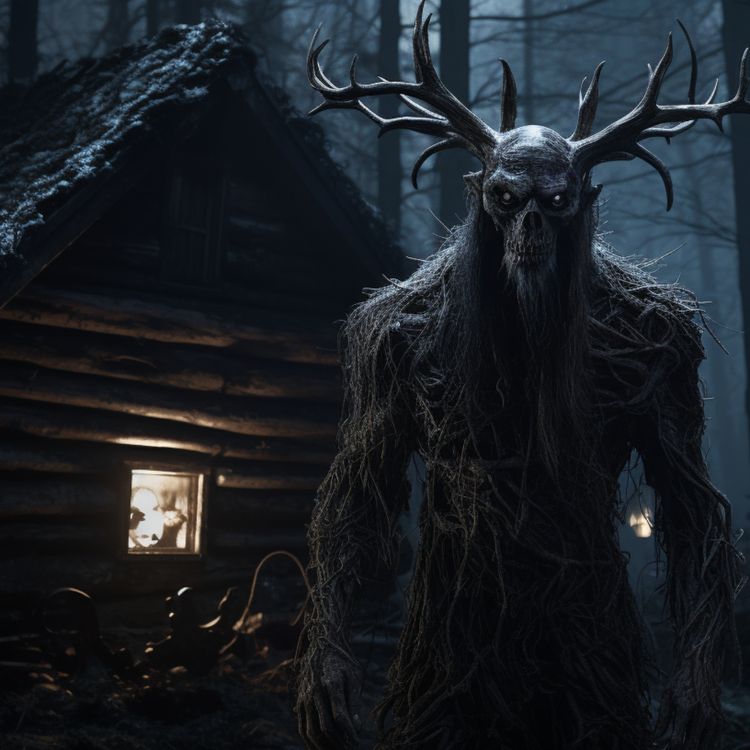 cover art for 21 TRUE SCARY FOLKLORE & CRYPTID ENCOUNTER HORROR STORIES (WEREWOLF,WENDIGO,DOGMAN,BIGFOOT,SKINWALKER)