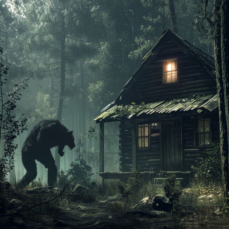 cover art for 21 TRUE SCARY DEEP WOODS & CRYPTID HORROR STORIES (WENDIGO,DOGMAN,BIGFOOT,SKINWALKER,WEREWOLF)