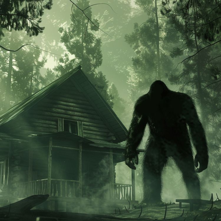 cover art for 25 TRUE SCARY CAMPING & CRYPTID ENCOUNTER HORROR STORIES (DOGMAN,BIGFOOT,SKINWALKER,SASQUATCH,WENDIGO)