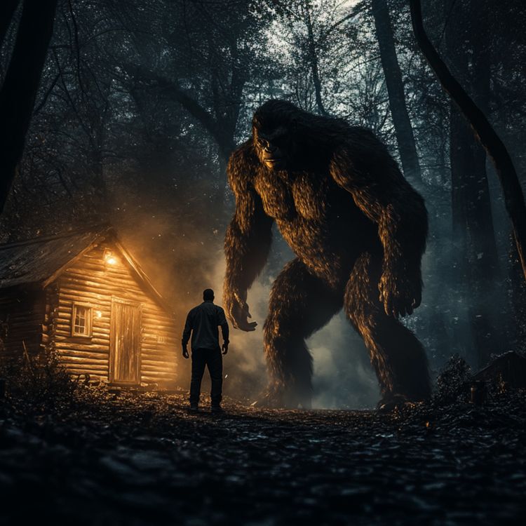 cover art for 22 TRUE SCARY DEEP WOODS & CRYPTID HORROR STORIES (WENDIGO,DOGMAN,BIGFOOT,SKINWALKER,WEREWOLF)