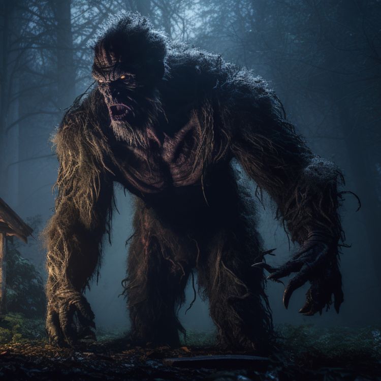 cover art for 15 TRUE SCARY FOLKLORE & CRYPTID ENCOUNTER HORROR STORIES (WEREWOLF,WENDIGO,DOGMAN,BIGFOOT,SKINWALKER)