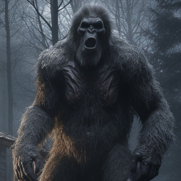 cover art for 24 TRUE SCARY CRYPTID ENCOUNTER HORROR STORIES (WENDIGO,DOGMAN,BIGFOOT,SKINWALKER,WEREWOLF)