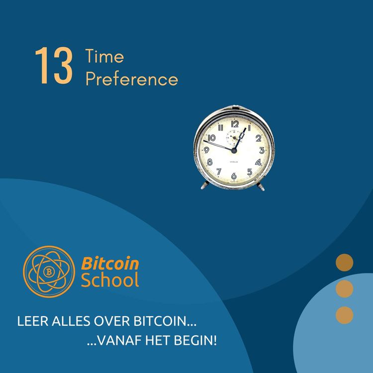 cover art for Les 13 - Bitcoin en time preference