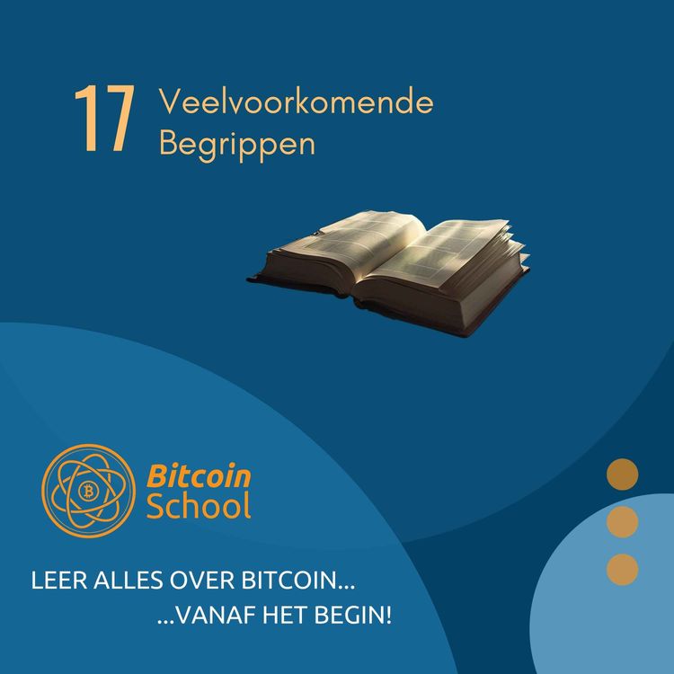 cover art for Les 17 - Veelvoorkomende begrippen