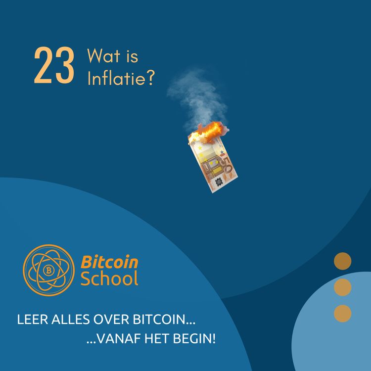 cover art for Les 23 - Wat is Inflatie?