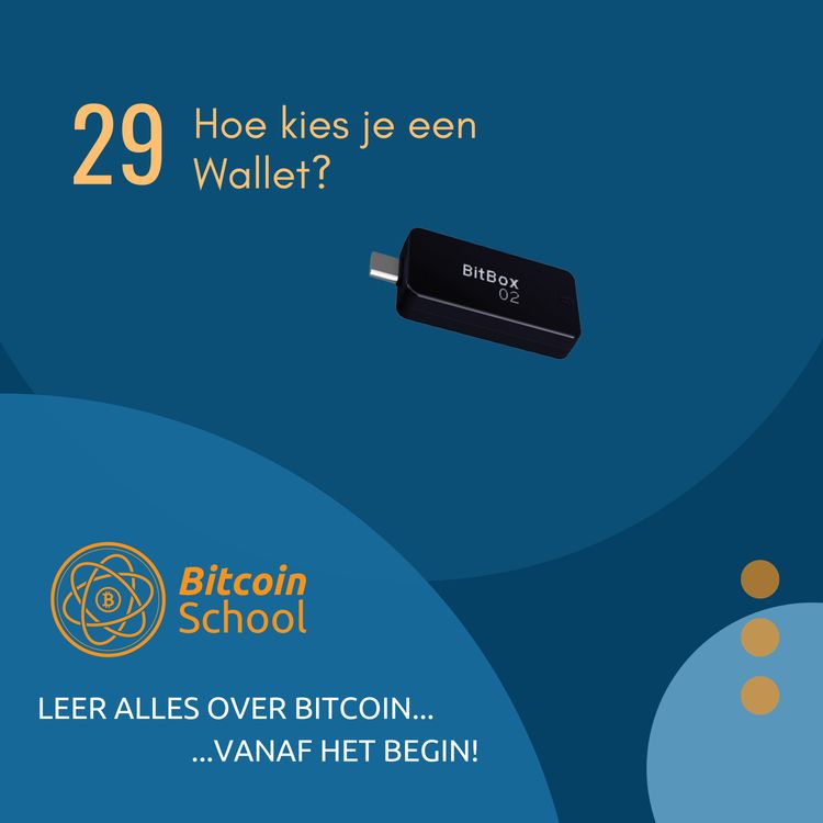 cover art for Les 29 - Hoe kies je een Wallet?